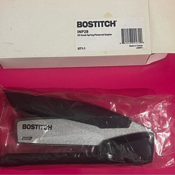 Bostitch Black and Silver Stapler - Picture 2 of 2